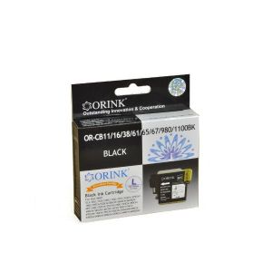 Tarvikemustekasetti BROTHER LC980 LC985 ja LC1100 musta
