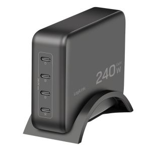 USB-C 240 W GaN-laturi, 4x USB-C PD 3.1, 240 W
