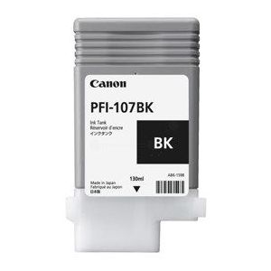 Canon PFI-107BK musta mustekasetti