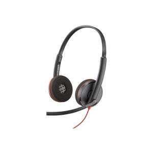 HP Poly Blackwire 3220 USB-C+A kuulokemikrofoni