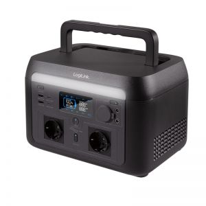 Kannettava varavirtalaite, 600 W, LiFePO4-akku, Tuya-yhteensopiva