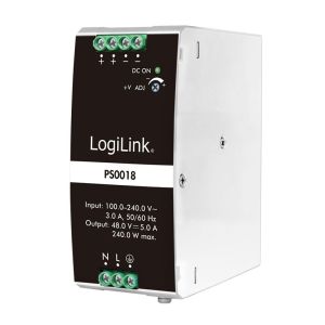DIN-kiskoon asennettava virtalähde 240 W / 48 V