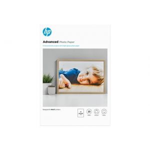 HP A3 Advanced Glossy Photo 250 g/m² 20 ark.