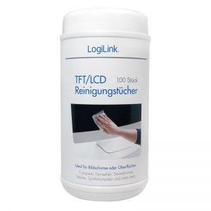 Puhdistuspyyhkeet TFT-, LCD- ja plasma-näytöille 1 kpl