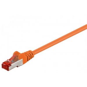 Ethernetkaapeli Cat6 S/FTP oranssi 25m
