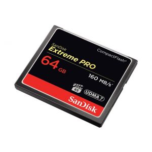 SanDisk Extreme Pro Compactflash 64 GB 160MB/s