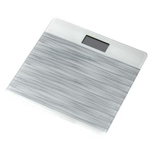 ZIPE, henkilövaaka, karkaistua lasia, harmaa