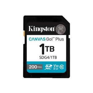 Kingston Canvas Go! Plus 1TB Gen4 SDXC 200R/160W CL10 U3 V30