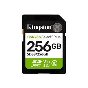 Kingston Canvas Select Plus Gen3 256GB SDXC 150R CL10 U1