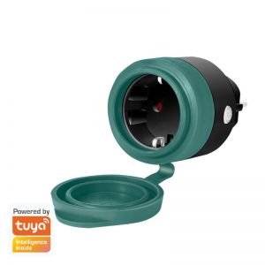 Wi-Fi-älypistoke ulkokäyttöön, 1-suuntainen (CEE 7/3), Tuya-yhteensopiva