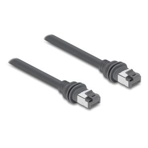 Delock RJ45 Cat.6 yhteensopiva Starlink Gen3 20 m, harmaa kaapeli