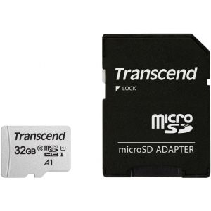 Transcend 300S 32GB microSDHC +SD adapter Class 10 UHS-I