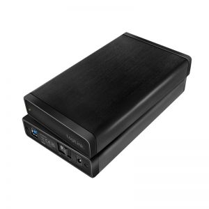 Ulkoinen kiintolevykotelo 3.5", SATA, USB 3.0, alumiini