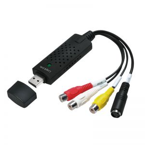 USB 2.0 A/V video- ja audiokaappari, USB-A - 3x RCA + S-Video
