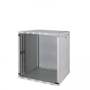 Seinäkaappi 19" SOHO 12U, 540 x 400 mm harmaa