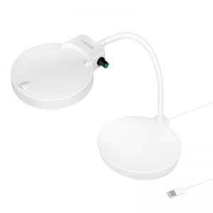 Suurennusvalaisin jalustalla, 8 & 36 dioptria, himmennettävissä, USB-A virtajohdolla