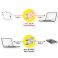 USB4 40Gbps kaapeli, Emark, Type-C, 100 W, musta, 0,8 m