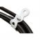 Koukku ja silmukka kaapelikiinnike (2+2) 4 kpl