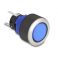 Delock painonappi ulkoneva 22 mm 5 x juotosliitäntä LED sininen