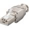 Cat.6A RJ45 pikaliitin (AWG22, AWG23 ja AWG24) suojattu