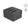 Delock USB 5 Gbps 3 x 2,5"/3,5" HDD/SSD telakka kloonaustoiminnolla