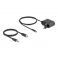 Delock USB 5 Gbps 3 x 2,5"/3,5" HDD/SSD telakka kloonaustoiminnolla