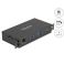 Delock 3-port USB 5 Gbps hub + RJ45 Gigabit LAN PoE++, USB Type-C metallikotelo, 1,5 kV:n eristyksellä