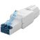 Työkaluvapaa RJ45 pikaliitin Cat 6A UTP suojaamaton