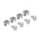 Delock 19" asennuskiinnike verkkokaapin 450 x 40 mm 2 kpl
