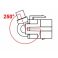 Delock Keystone Module HDMI female > HDMI female 250° with cable