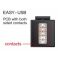 Delock Keystone module EASY-USB 2.0 A female > EASY-USB 2.0 A female white