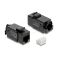 Delock Keystone-liitin RJ45 Cat.6A UTP PoE-LEDillä