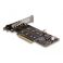 PCI Express x8 kortti  2 x sisäinen NVMe M.2 Key M - Bifurcation
