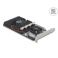 PCI Express x8 / x16 kortti to 4 x sisäinen NVMe M.2 Key M