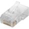 RJ45 Cat6 suojaamaton liitin AWG 23-26 10kpl