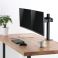 Monitorin pöytäkiinnike kahdelle 17"-32" monitorille tilt -35°/+35°