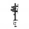 Kaksoisteline monitorille, 17–32", varren pituus: kumpikin 376 mm, alumiini