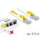 Ethernetkaapeli avaimella lukittava Cat.6A S/STP 3m