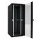 Lattiakaappi 19" 16U, 600 x 600 mm musta