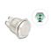 Delock painonappi 19 mm 4 x ruuviliitin LED vihreä