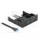 Delock 5,25" USB 3.0 2x USB-A etupaneeli