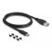 Delock USB-C 3.2 Gen 1 telakka 2,5" SATA HDD / SSD levylle