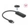 Delock HDMI uros - Displayport naaras 1.2 adapteri 4K 60Hz