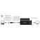 Delock USB-C / Thunderbolt 3 uros - VGA / HDMI / DVI / DisplayPort naaras