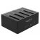 Delock USB 3.0 4 x 2,5"/3,5" HDD/SSD telakka kloonaustoiminnolla