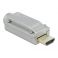 Riviliitin adapteri 20-pin - HDMI-A uros metallikotelolla