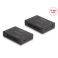 Delock HDMI Extender Set Cat.6 kaapelilla 4K 60 Hz 50 m