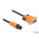 Delock M12 CAN Bus kaapeli A-koodattu 5-pin uros D-Sub 9-pin naaras 1 m
