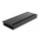 Kaapeliläpivienti pöytäasennukseen harjalla 300 x 120 x 28 mm musta