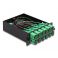 Delock Fiber Optic HD (High Density) -kasetti MPO uros - 12 x SC Simplex naaras, 12 kuitua, yksimuoto, napaisuus A, 9/125 µm